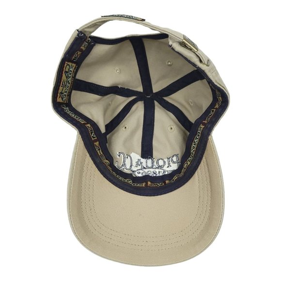 AHead Piqua Country Club Adjustable Cap Golf Trucker Baseball Hat Khaki - Picture 11 of 12